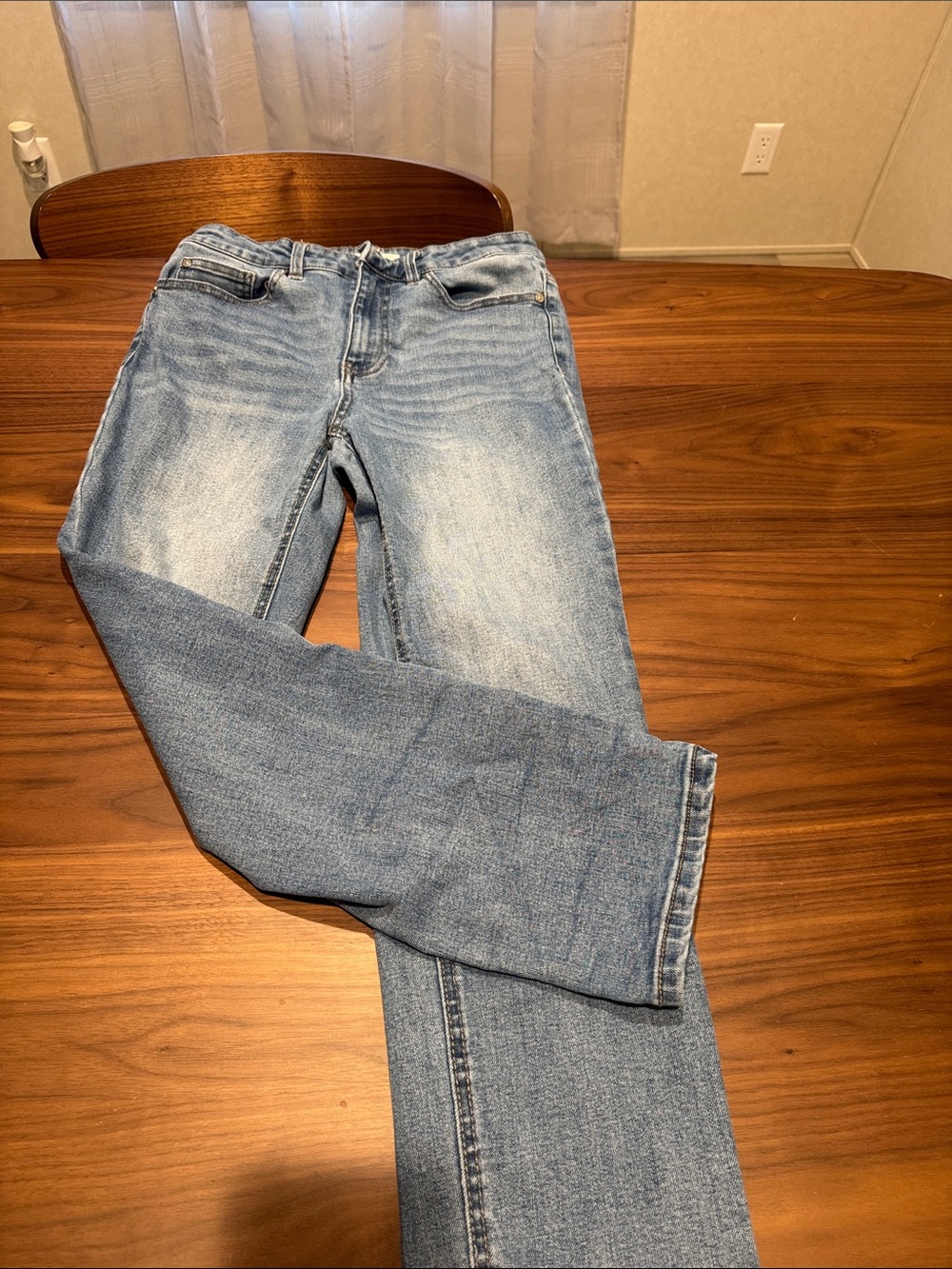 Oat straight leg jeans